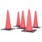 Vestil Traffic Cone, PVC, 30.75 Height, 17.75 Length, 10, Orange 5 PK TC-30-5PK - alternate 2